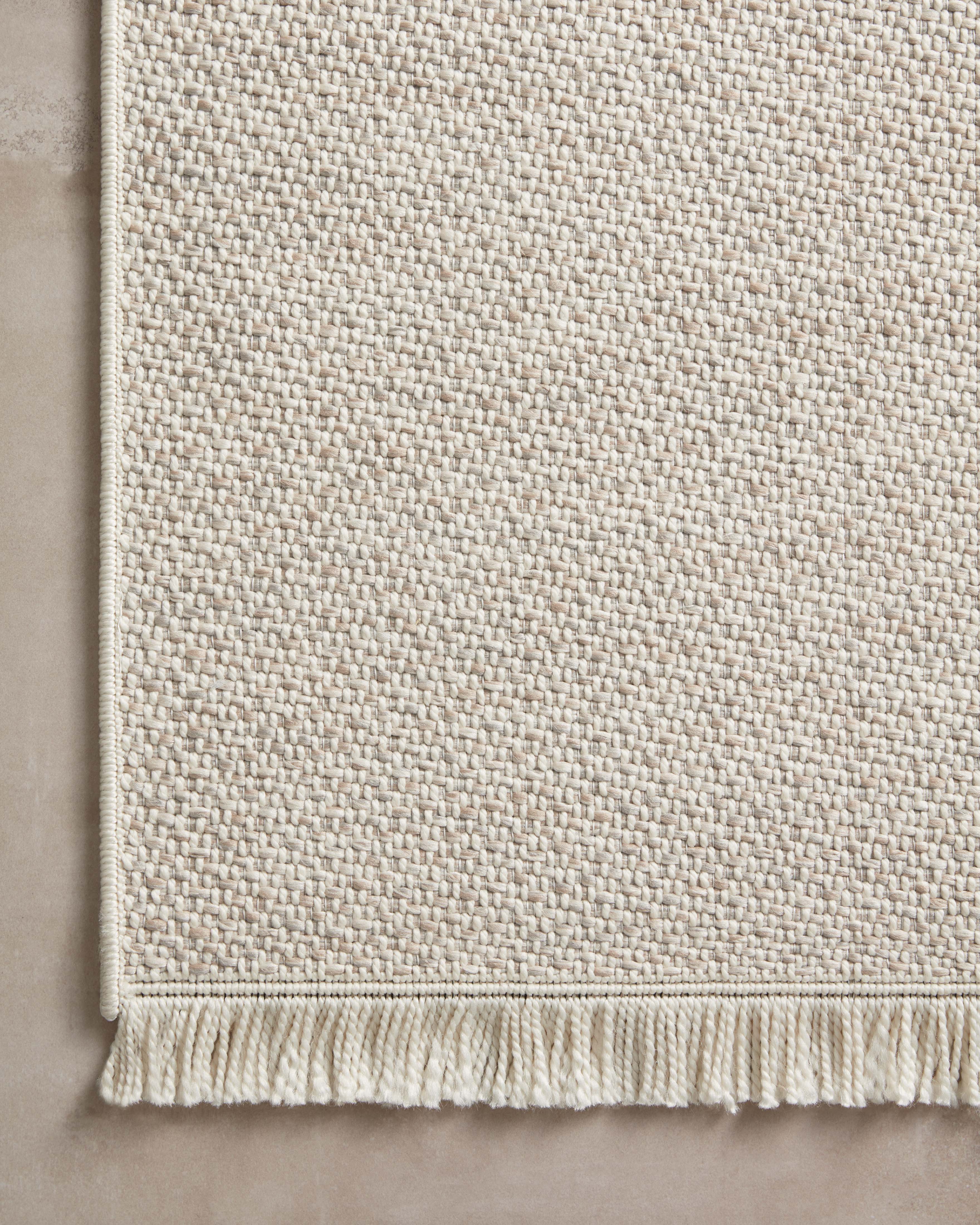 Amber Lewis x Loloi Malibu Ivory / Dove Rug No. 03 5-Rugs - indoor/outdoor Loloi