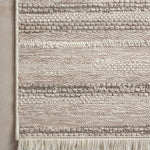 Amber Lewis x Loloi Malibu Ivory / Dove Rug No. 01 5-Rugs - indoor/outdoor Loloi