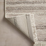 Amber Lewis x Loloi Malibu Ivory / Dove Rug No. 03 5-Rugs - indoor/outdoor Loloi