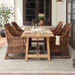 Amber Lewis x Loloi Malibu Ivory / Dove Rug No. 04 5-Rugs - indoor/outdoor Loloi
