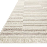 Amber Lewis x Loloi Malibu Ivory / Dove Rug No. 01 5-Rugs - indoor/outdoor Loloi
