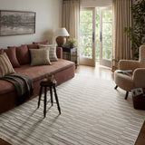 Amber Lewis x Loloi Malibu Ivory / Dove Rug No. 02 5-Rugs - indoor/outdoor Loloi