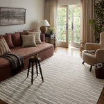 Amber Lewis x Loloi Malibu Ivory / Dove Rug No. 05 5-Rugs - indoor/outdoor Loloi