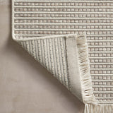Amber Lewis x Loloi Malibu Ivory / Dove Rug No. 04 5-Rugs - indoor/outdoor Loloi