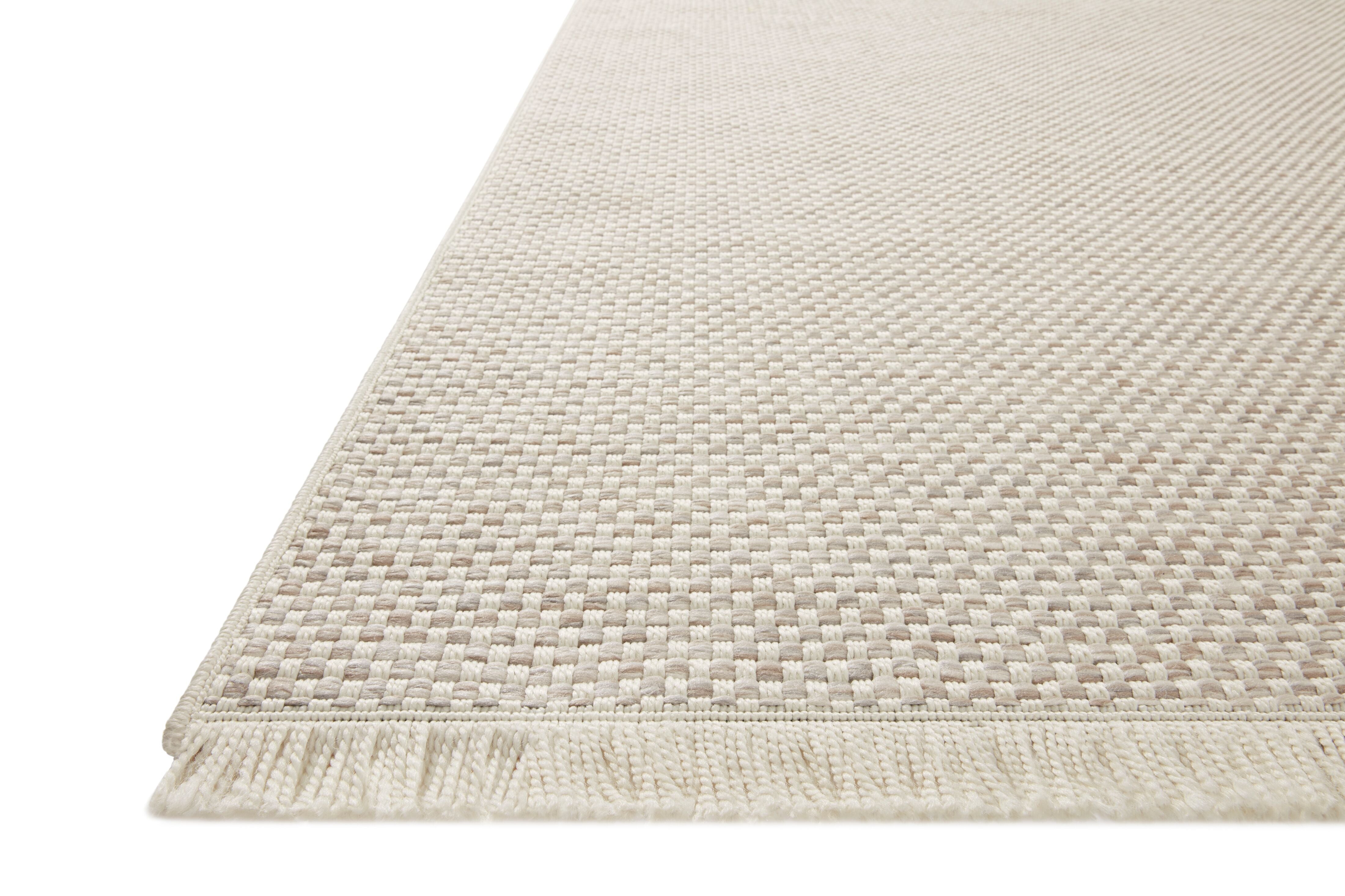 Amber Lewis x Loloi Malibu Ivory / Dove Rug No. 01 5-Rugs - indoor/outdoor Loloi