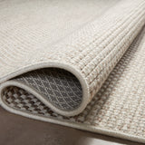 Amber Lewis x Loloi Malibu Ivory / Dove Rug No. 01 5-Rugs - indoor/outdoor Loloi