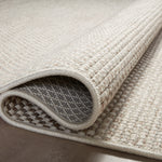 Amber Lewis x Loloi Malibu Ivory / Dove Rug No. 05 5-Rugs - indoor/outdoor Loloi