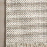 OVERSTOCK RUG - Amber Lewis x Loloi Malibu Ivory / Dove Rug No. 01 - 5'1" x 7'7" IN STORE - Sale Rugs Loloi