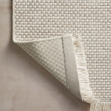 Amber Lewis x Loloi Malibu Ivory / Dove Rug No. 04 5-Rugs - indoor/outdoor Loloi