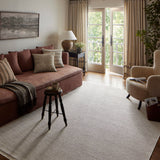 Amber Lewis x Loloi Malibu Ivory / Dove Rug No. 01 5-Rugs - indoor/outdoor Loloi