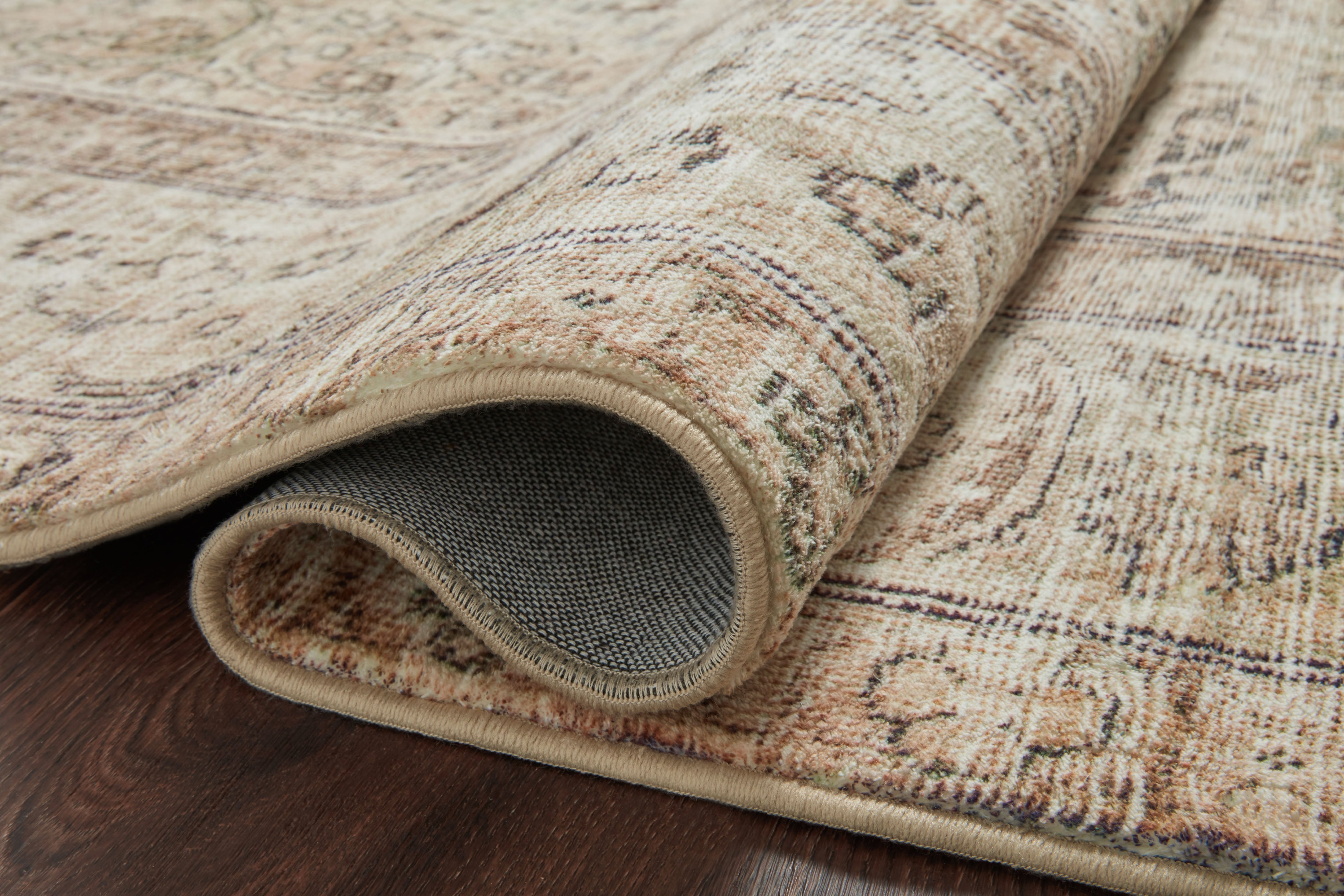Loloi Margot Antique / Sage Rug No.2 RUGS - synthetic Loloi 18" x 18"