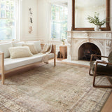 Loloi Margot Antique / Sage Rug No.2 RUGS - synthetic Loloi 18" x 18"
