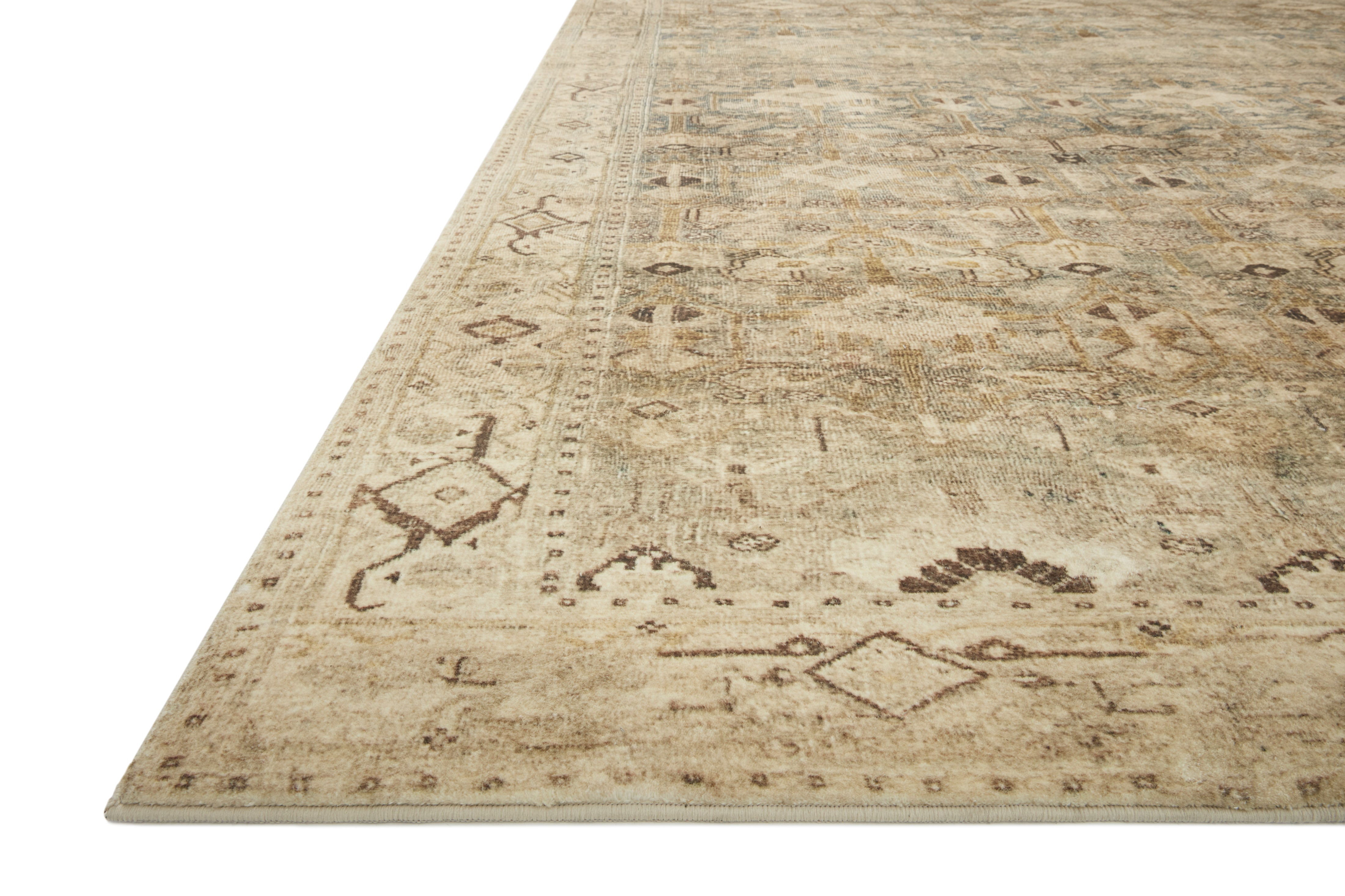 Loloi Margot Antique / Sage Rug 0-patterned rugs Loloi