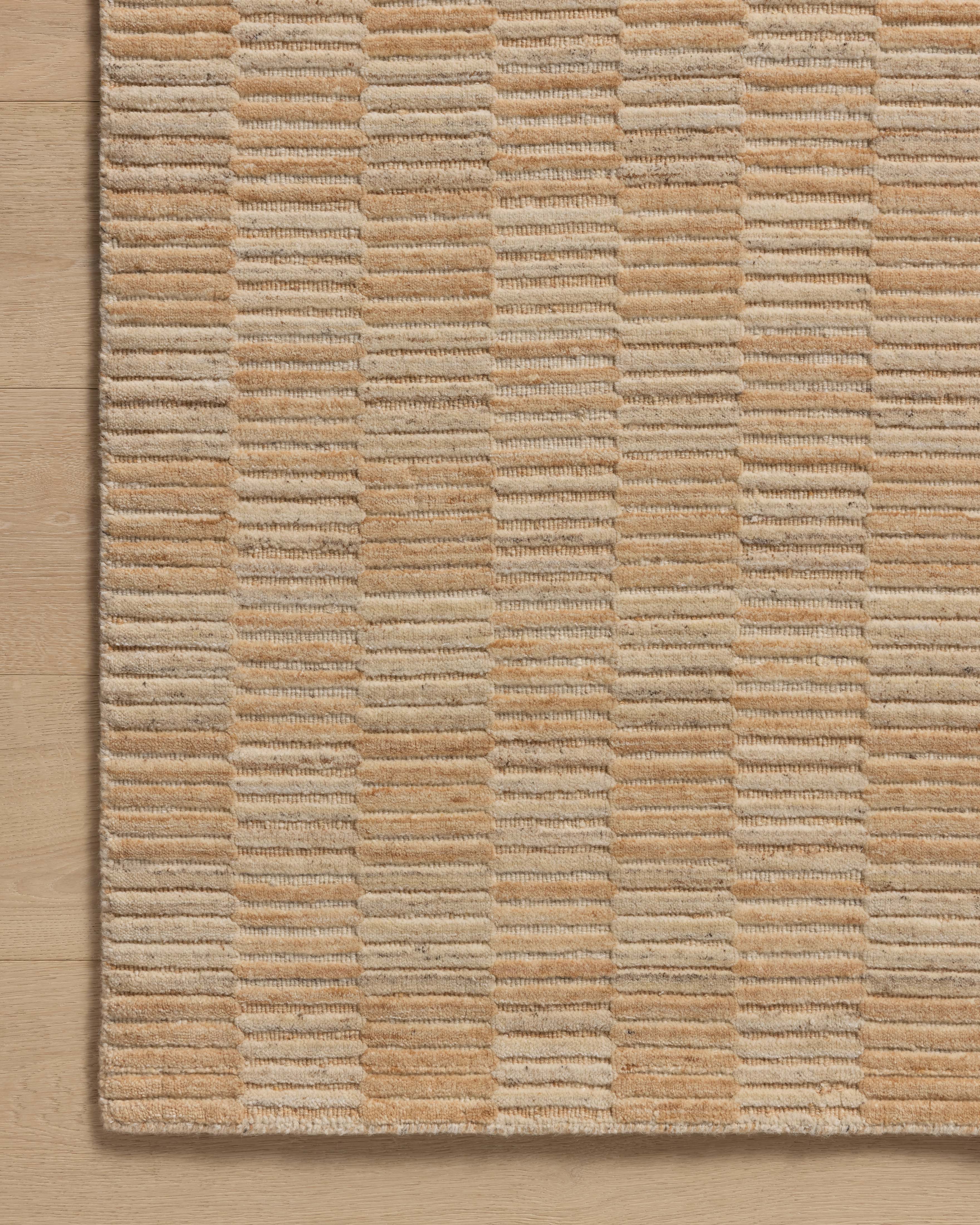 Amber Lewis x Loloi Marlowe Clay / Natural RUGS - checkered Loloi