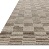 Amber Lewis x Loloi Marlowe Stone / Fog RUGS - checkered Loloi