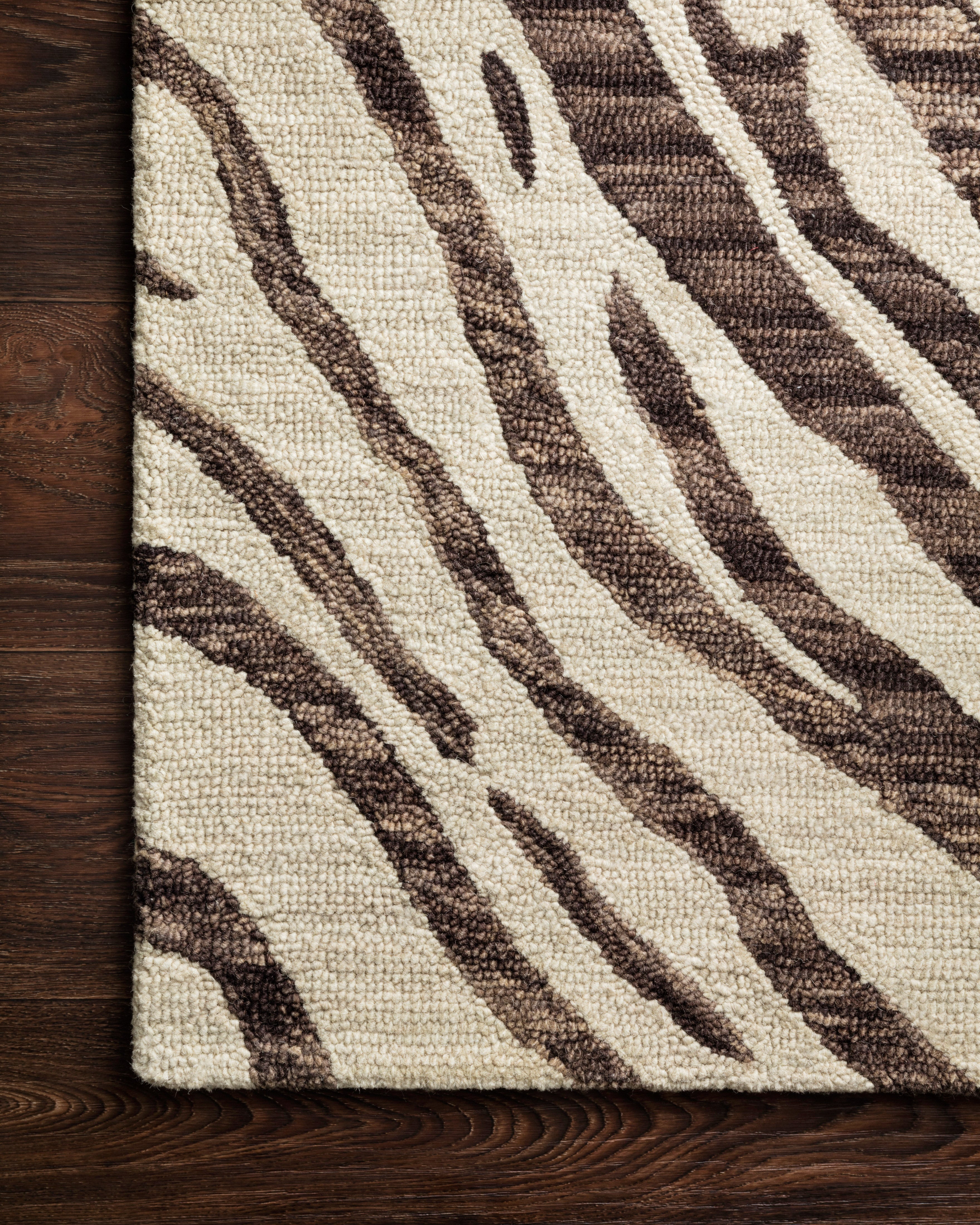 Loloi Masai Java / Ivory Rug RUGS - wool Loloi