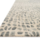 Loloi Masai Silver Grey / Ivory Rug RUGS - wool Loloi