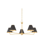 Burghley Chandelier LIGHTING - Chandelier Hudson Valley Lighting Distressed Bronze