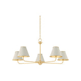 Burghley Chandelier LIGHTING - Chandelier Hudson Valley Lighting Off-white
