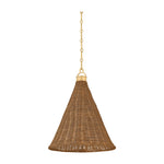 Kensington Pendant LIGHTING - Pendant Hudson Valley Lighting Aged Brass Medium