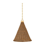 Kensington Pendant LIGHTING - Pendant Hudson Valley Lighting Aged Brass Medium
