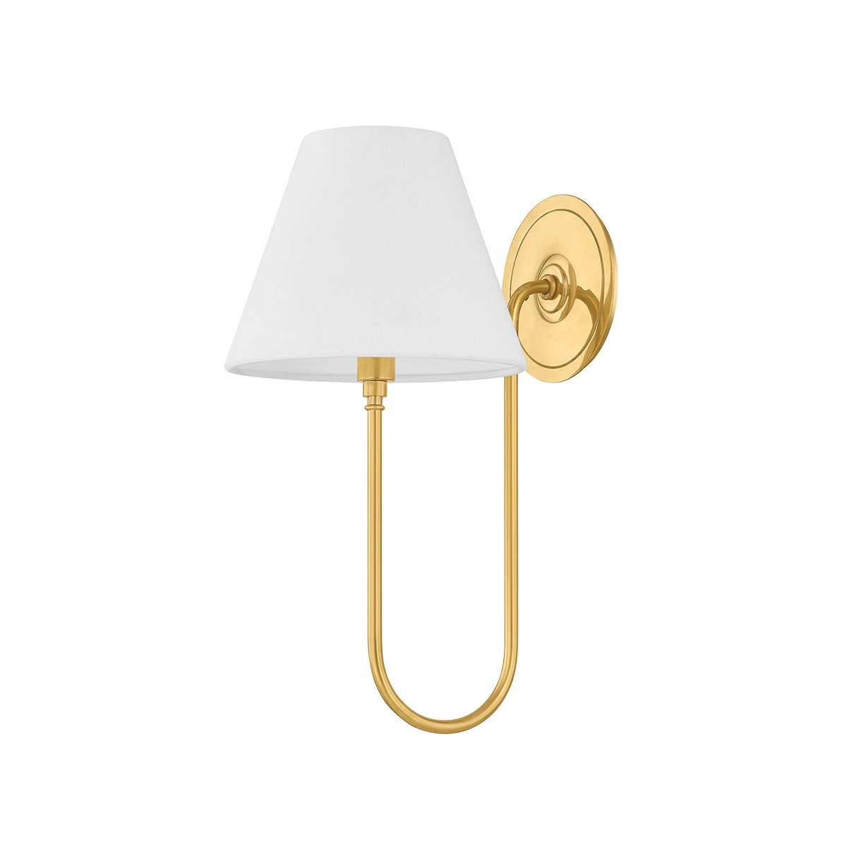 Hawthorne Wall Sconce LIGHTING - Wall Sconce Hudson Valley Lighting Aged Brass
