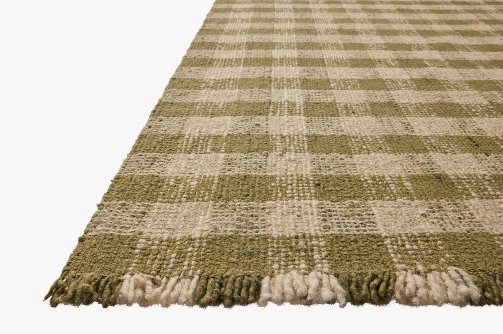 Magnolia Home x Loloi Merritt Oatmeal / Olive Rug - Rug & Weave