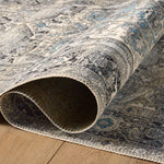 Loloi Mika Grey / Blue Rug RUGS - synthetic Loloi
