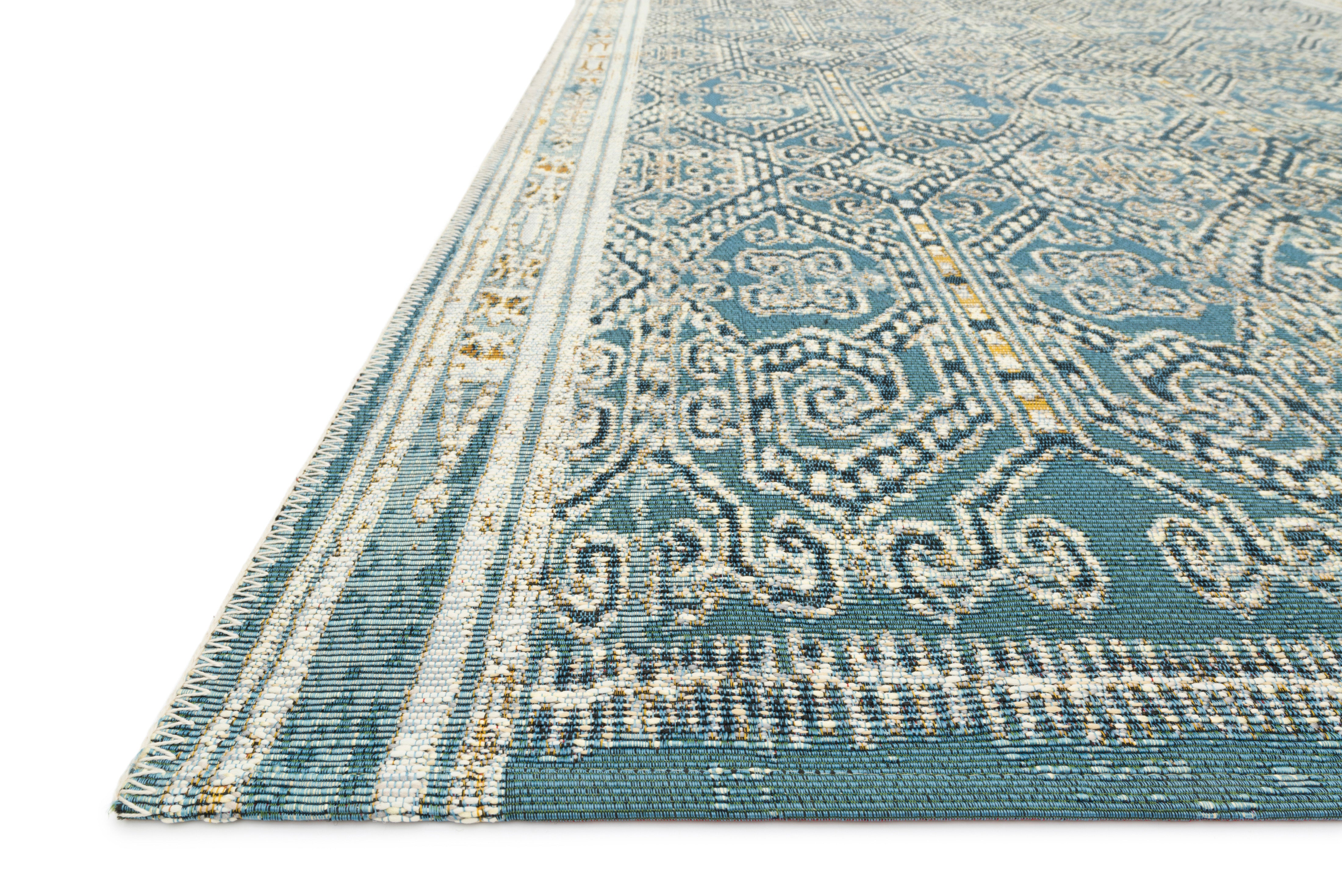 Loloi Mika Ocean Rug RUGS - synthetic Loloi