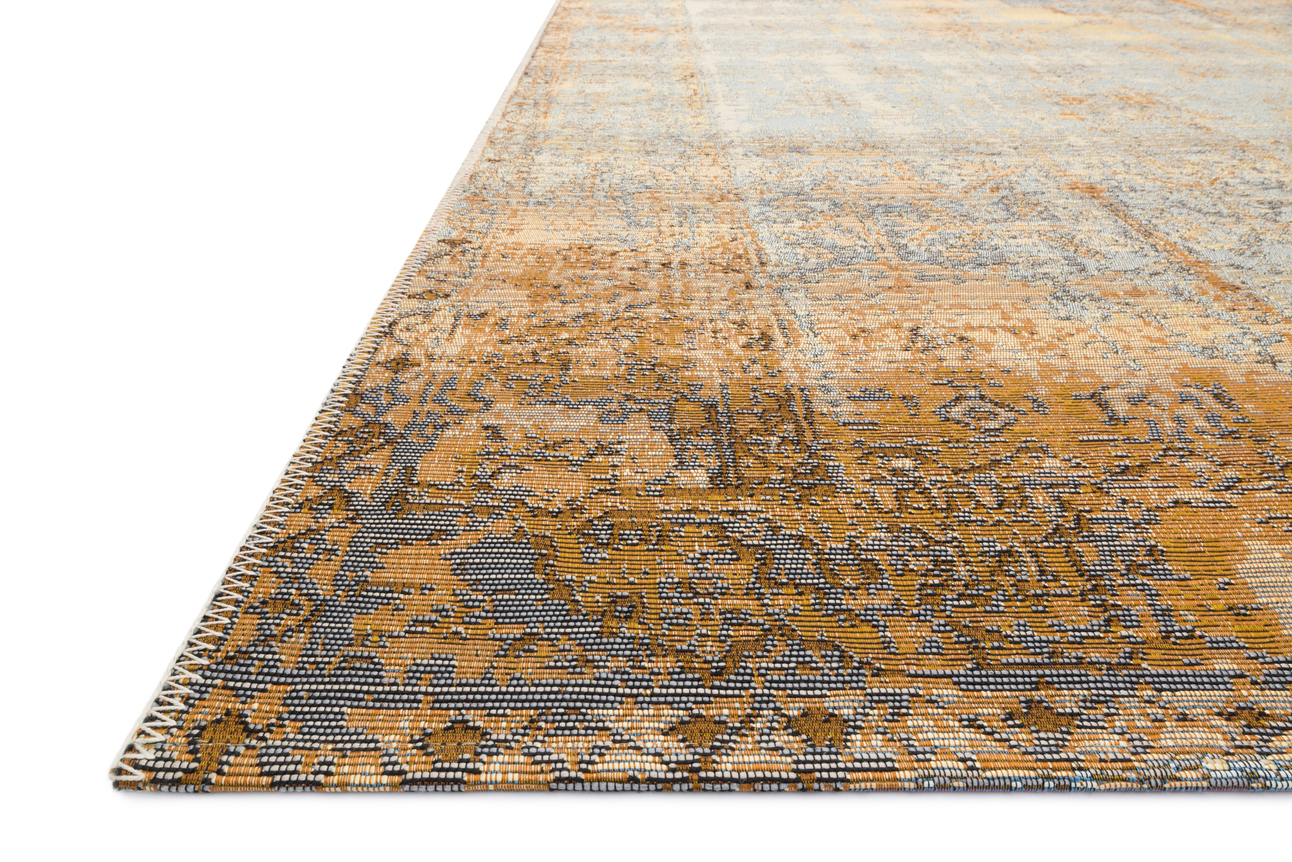 Loloi Mika Ant. Ivory / Copper Rug RUGS - synthetic Loloi