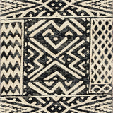 Loloi Mika Ivory / Black Rug RUGS - synthetic Loloi