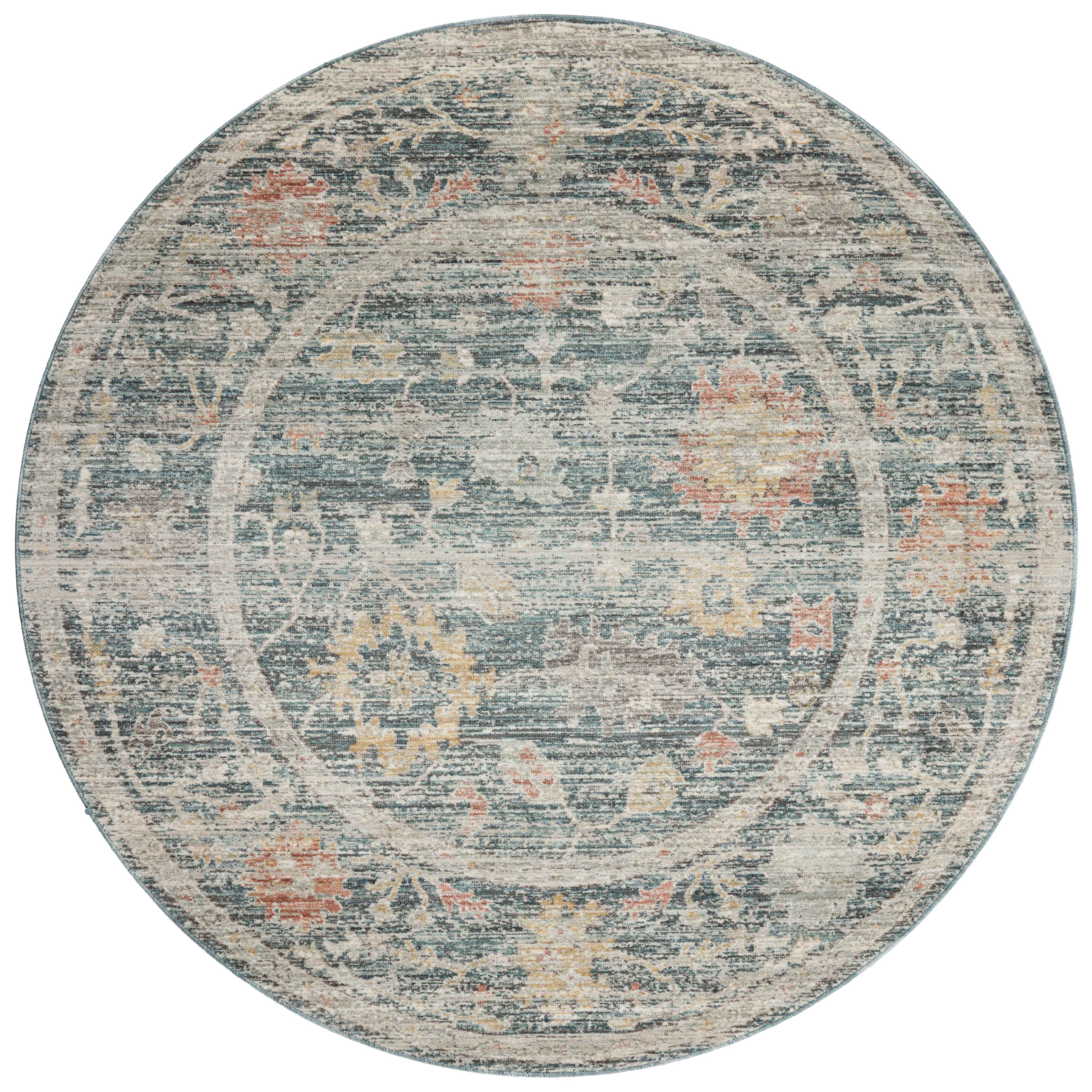 Joanna Gaines x Loloi Millie Blue / Multi Rug RUGS - synthetic Loloi