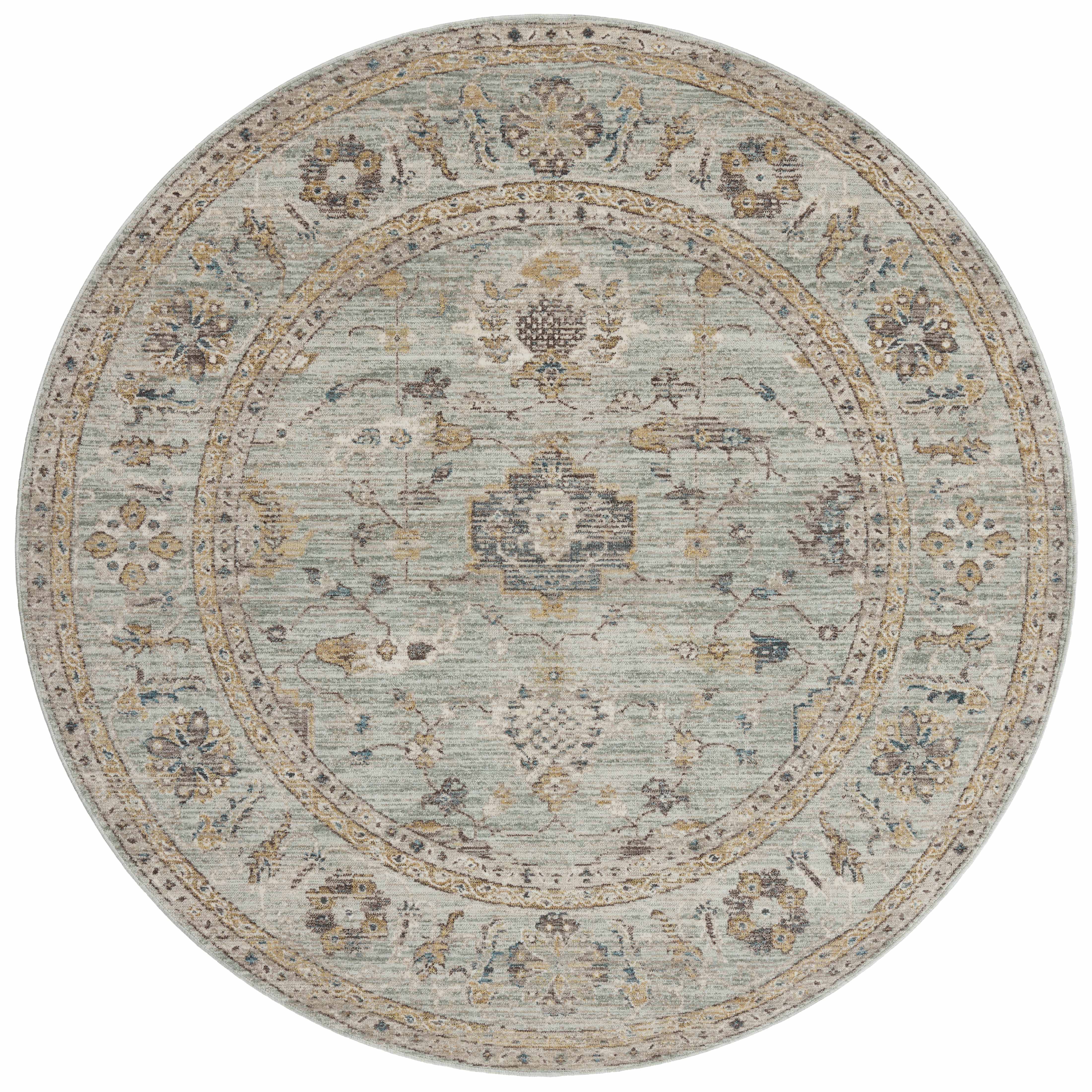 Magnolia Home by Joanna Gaines x Loloi Millie Sky / Gold Rug 0-patterned rugs Loloi