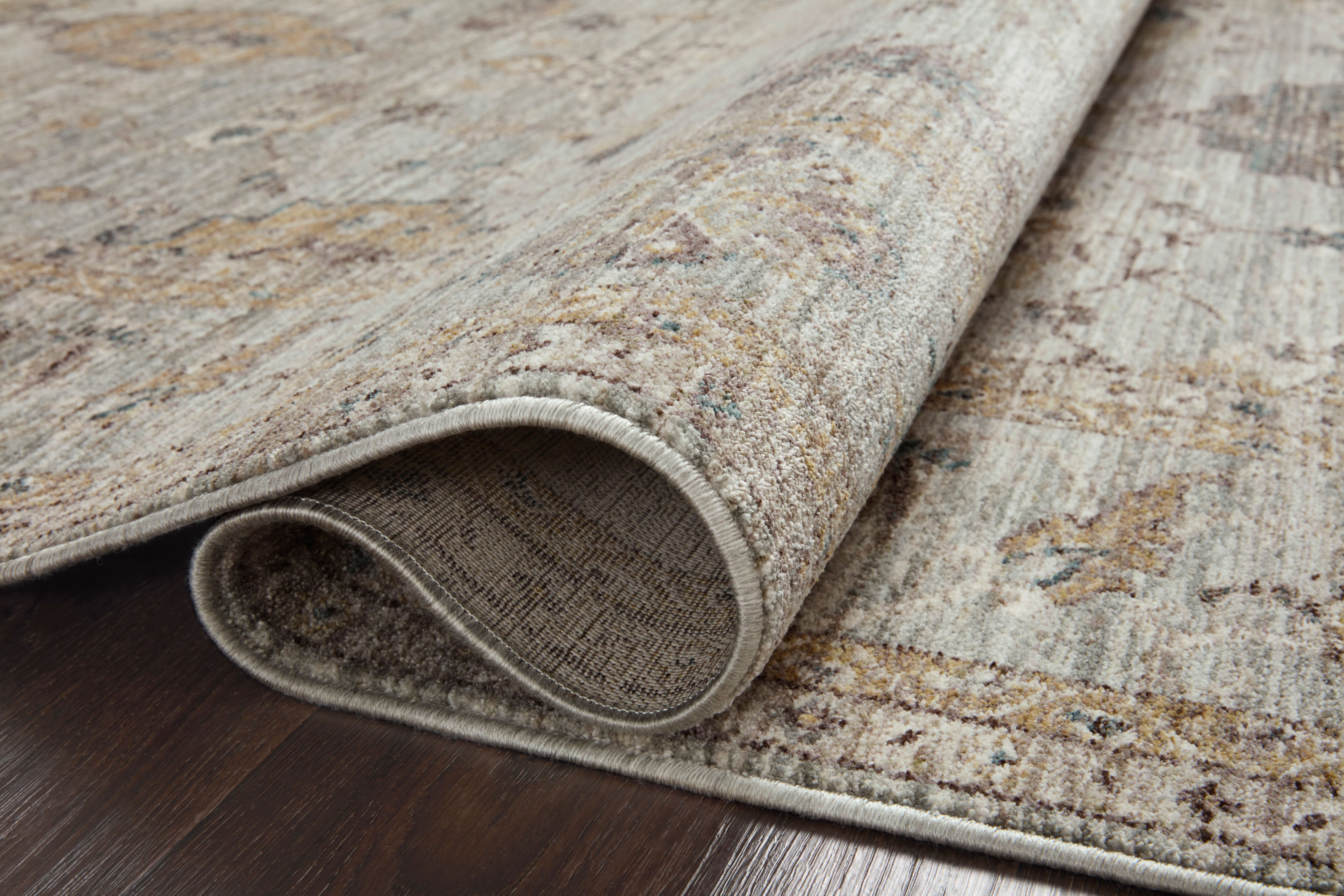 Joanna Gaines x Loloi Millie Sky / Gold Rug RUGS - synthetic Loloi
