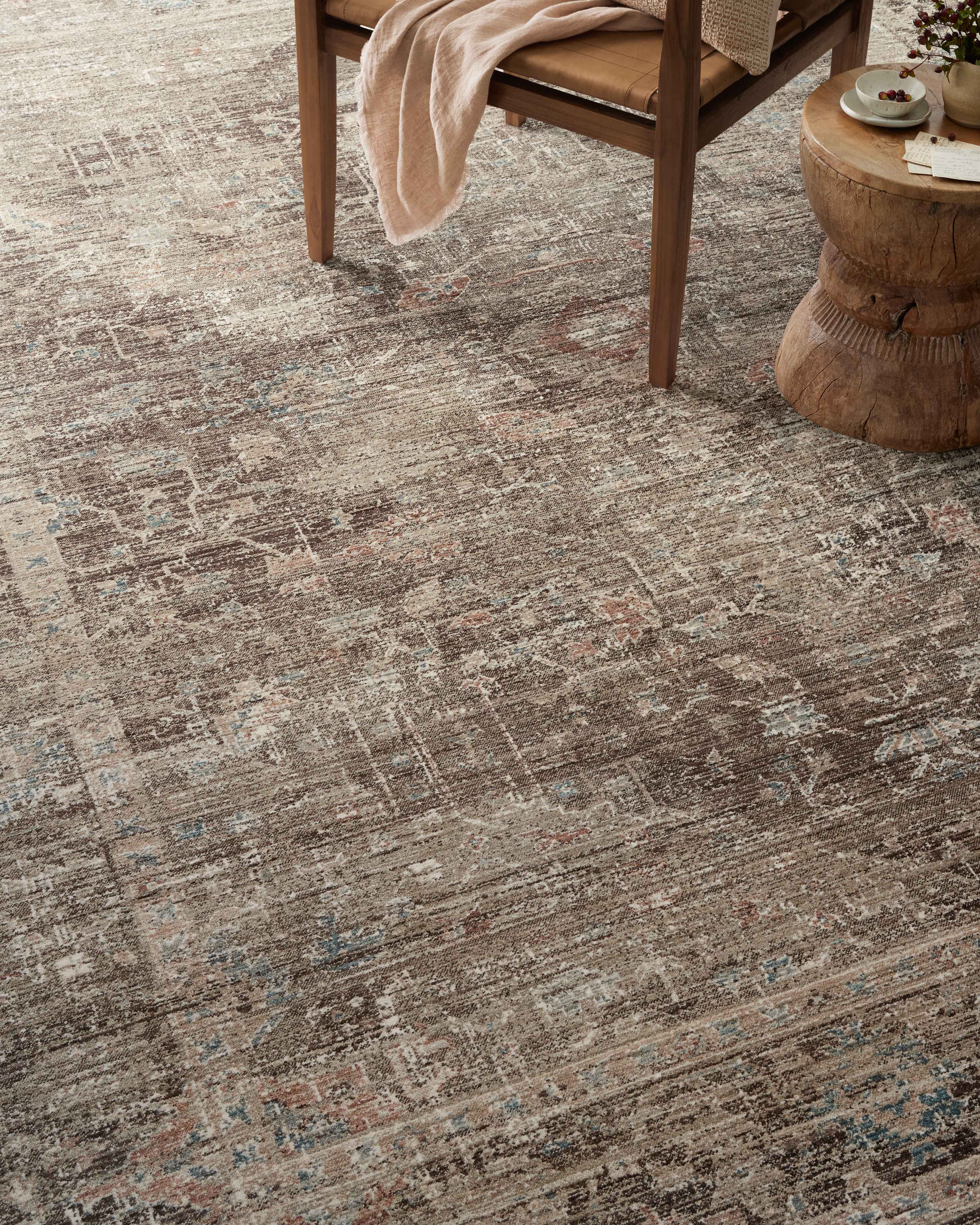 Joanna Gaines x Loloi Millie Charcoal / Dove Rug RUGS - synthetic Loloi