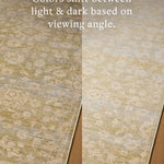 Chris Loves Julia x Loloi Miriam Moss / Sky Rug - Rug & Weave