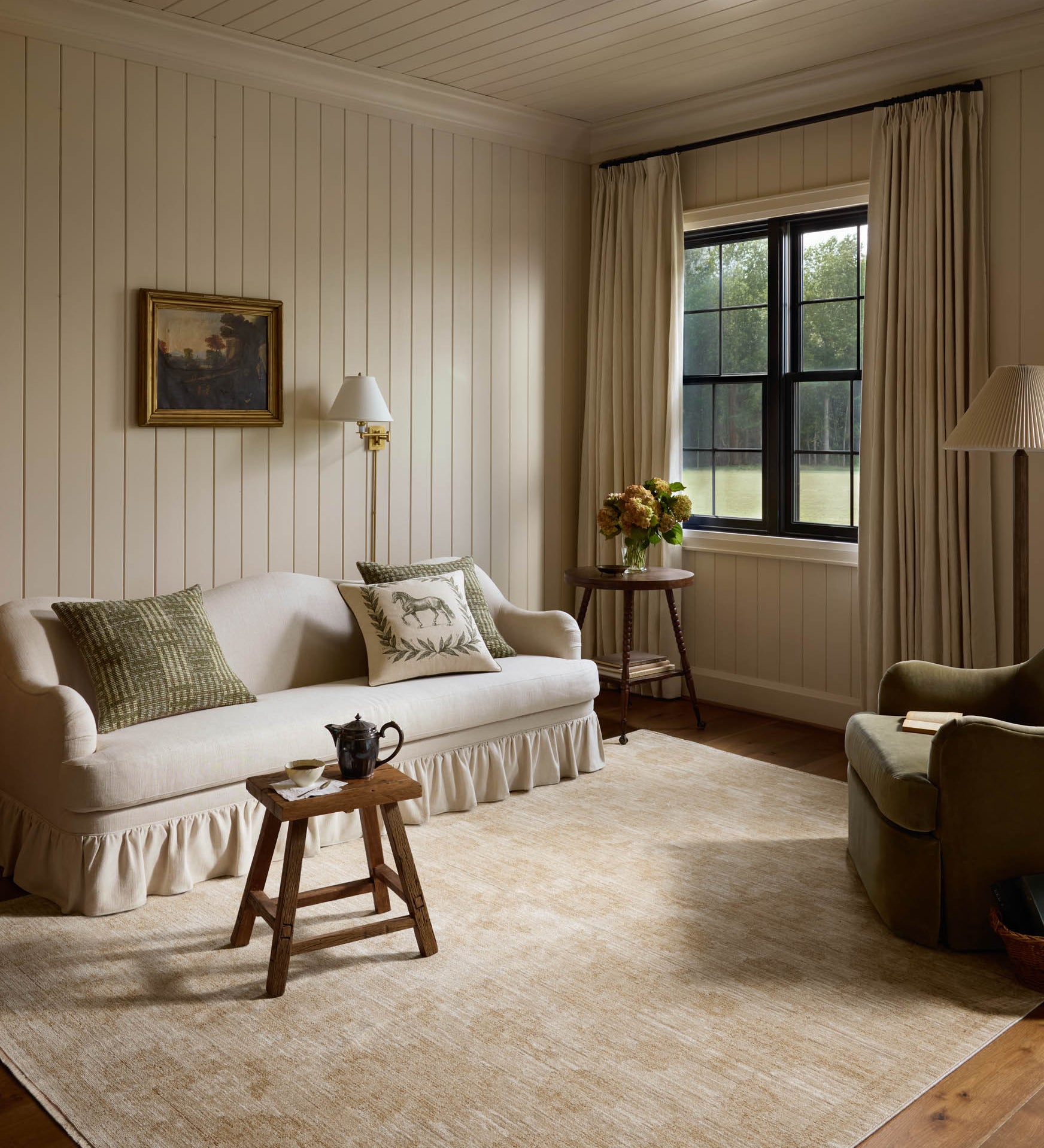 Chris Loves Julia x Loloi Miriam Beige / Sand Rug - Rug & Weave