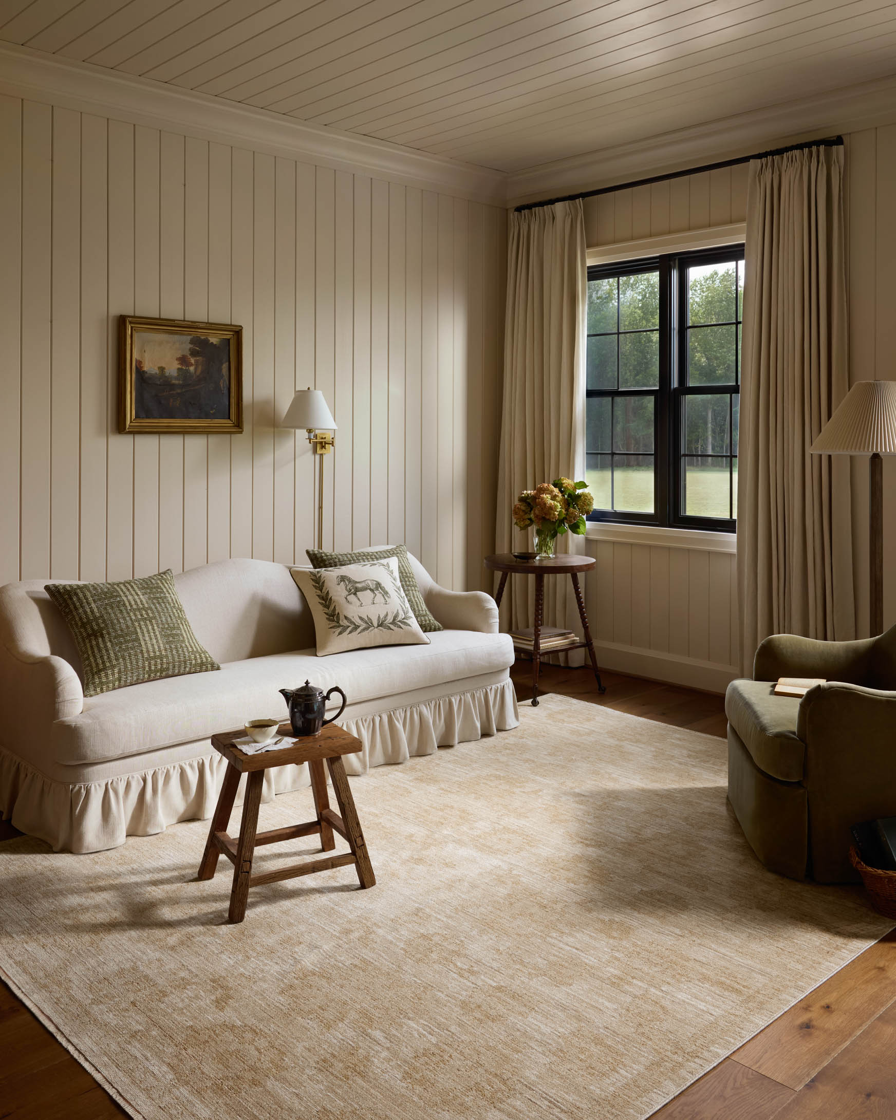 Chris Loves Julia x Loloi Miriam Beige / Sand Rug - Rug & Weave