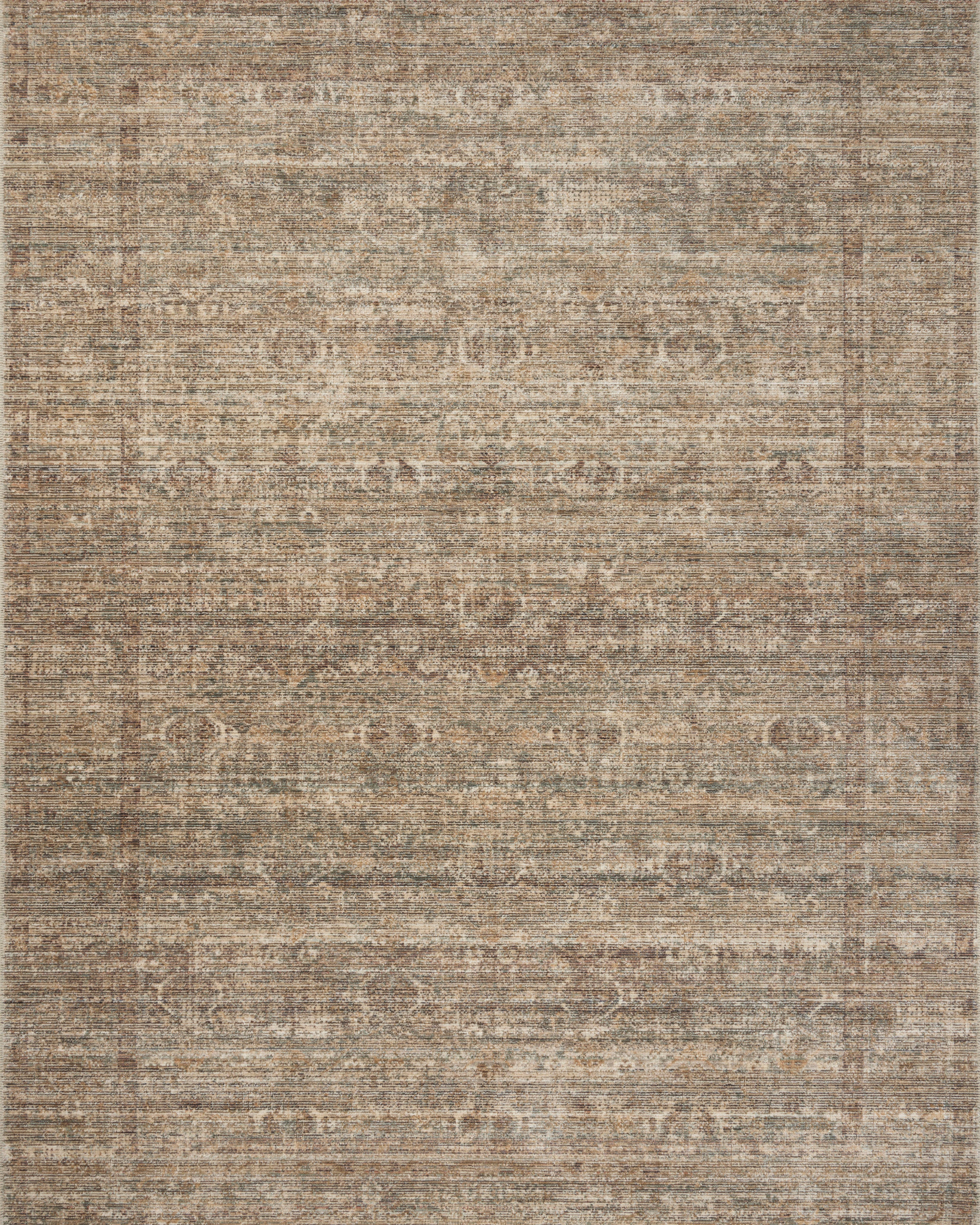 Amber Lewis x Loloi Molly Tobacco / Sage Rug 0-RUGS-patterned Loloi