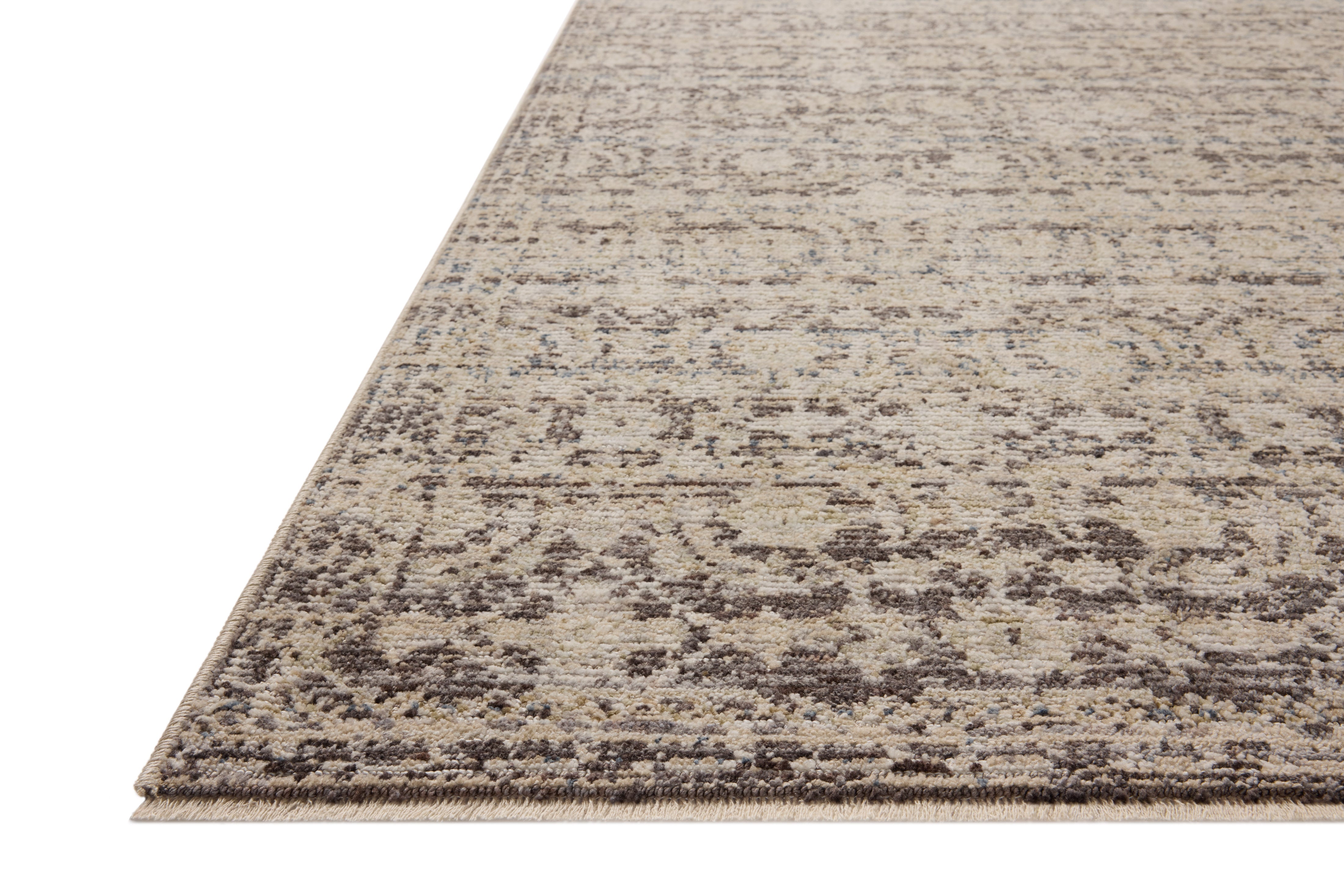 Loloi Milena Linen / Midnight Rug RUGS - synthetic Loloi 18" x 18"
