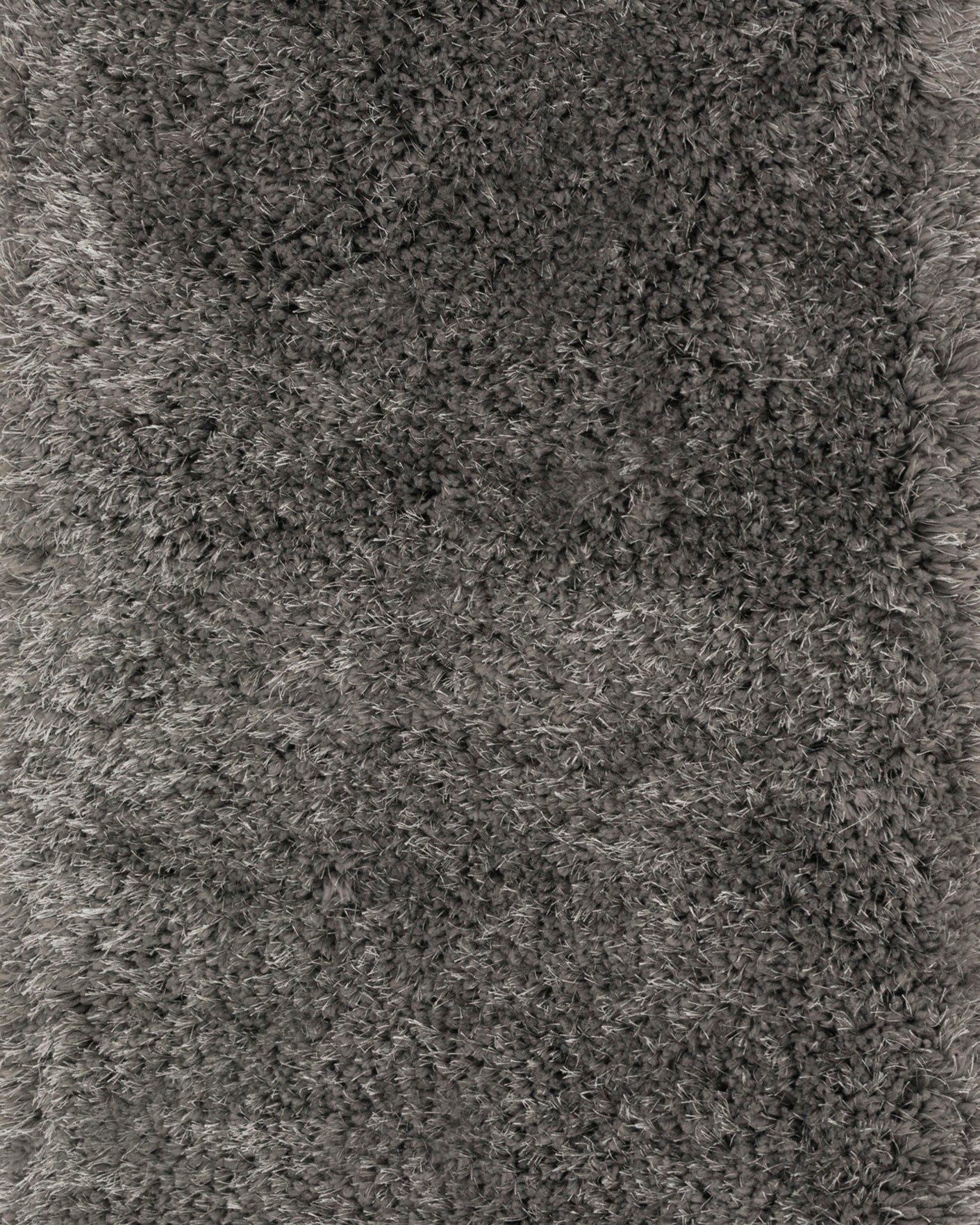 Loloi Mila Shag Charcoal Rug RUGS - synthetic Loloi