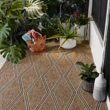 Harbor Natural Diamond Outdoor Rug