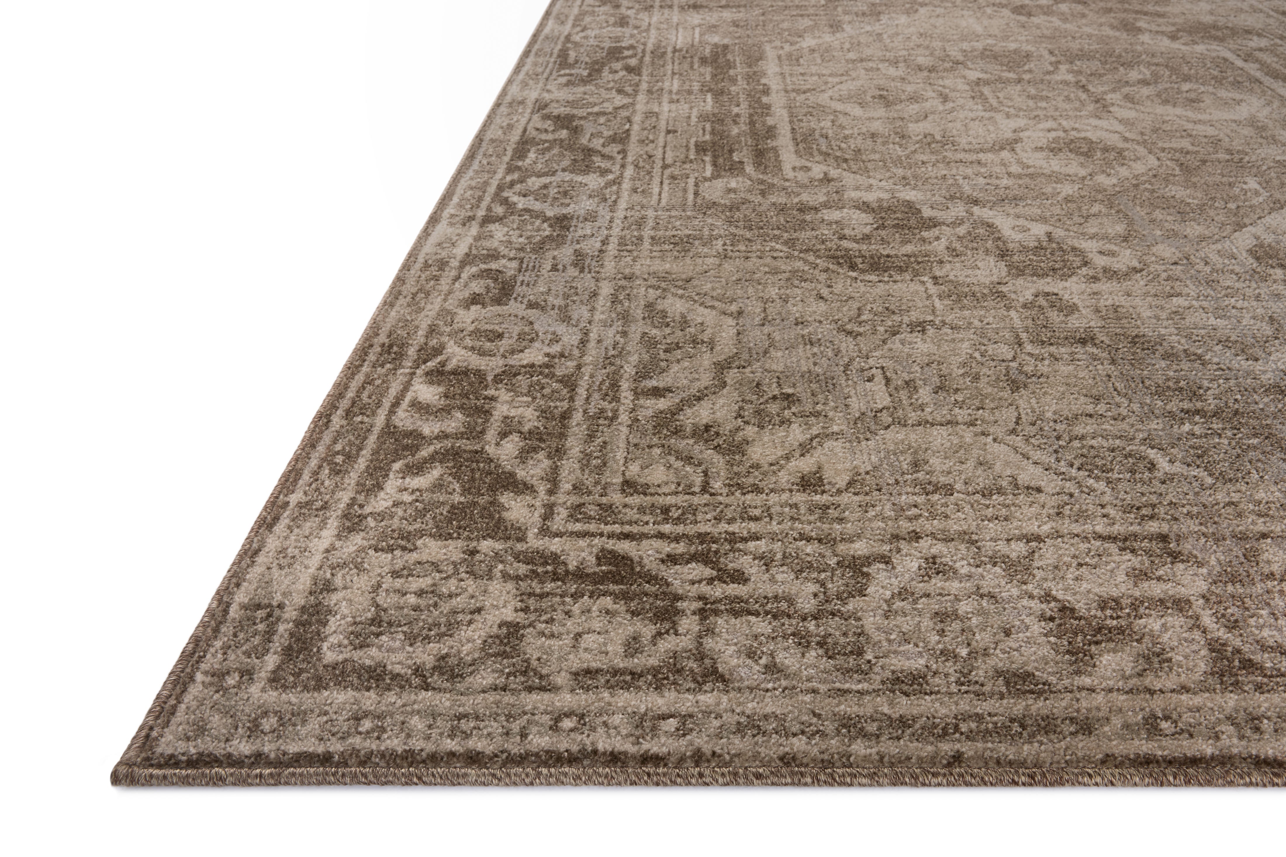Joanna Gaines x Loloi Mona Cocoa / Stone Rug RUGS - synthetic Loloi