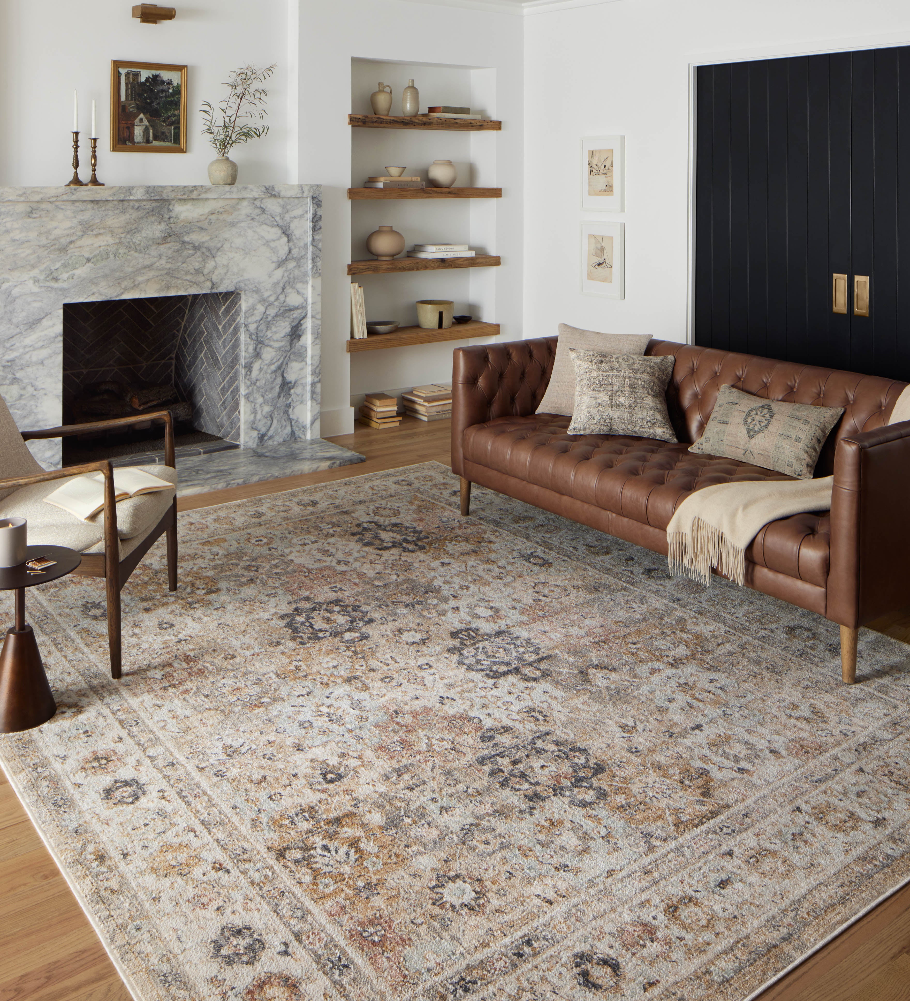 Loloi Monroe Beige / Multi Rug 0-RUGS-patterned Loloi