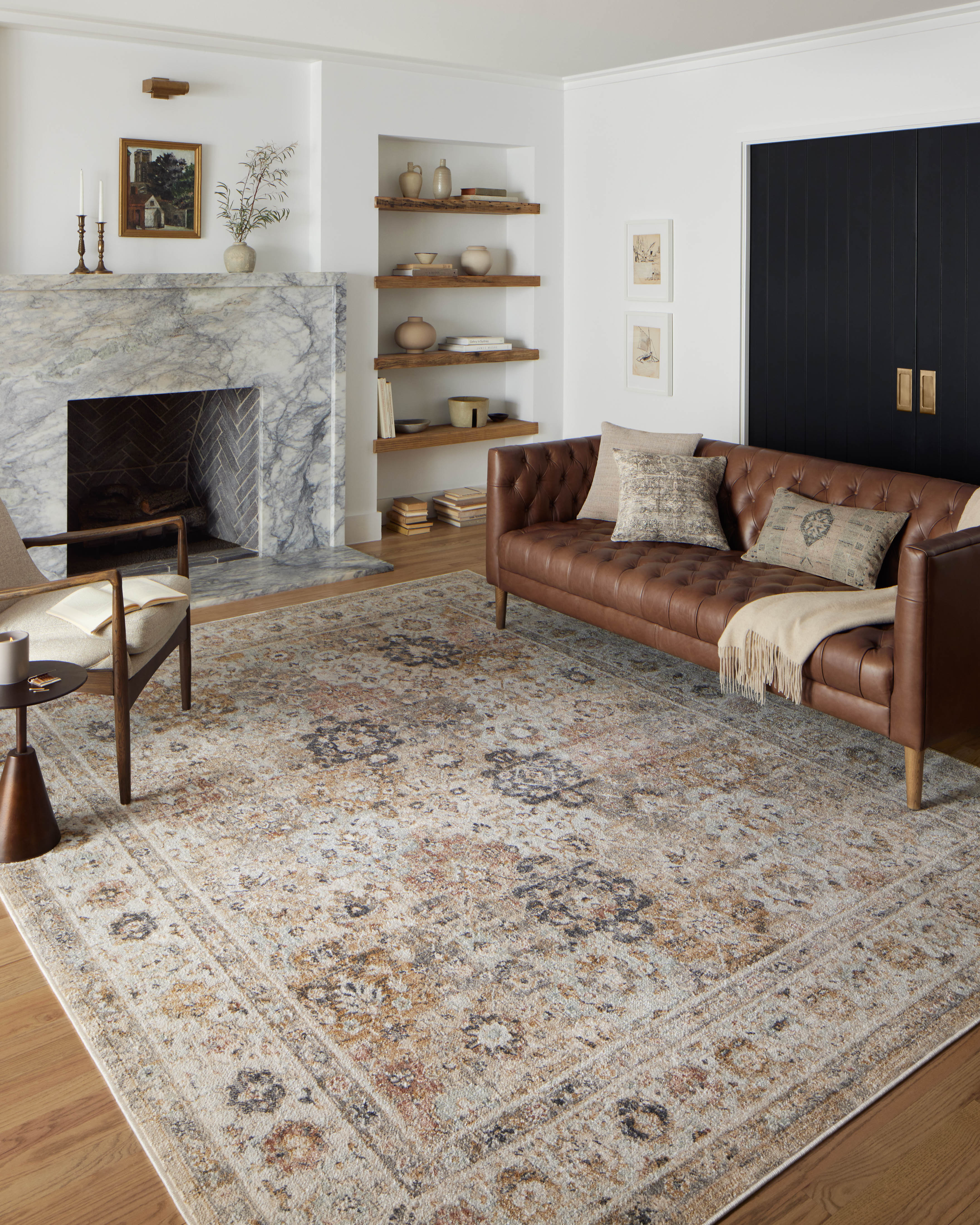 Loloi Monroe Beige / Multi Rug 0-RUGS-patterned Loloi