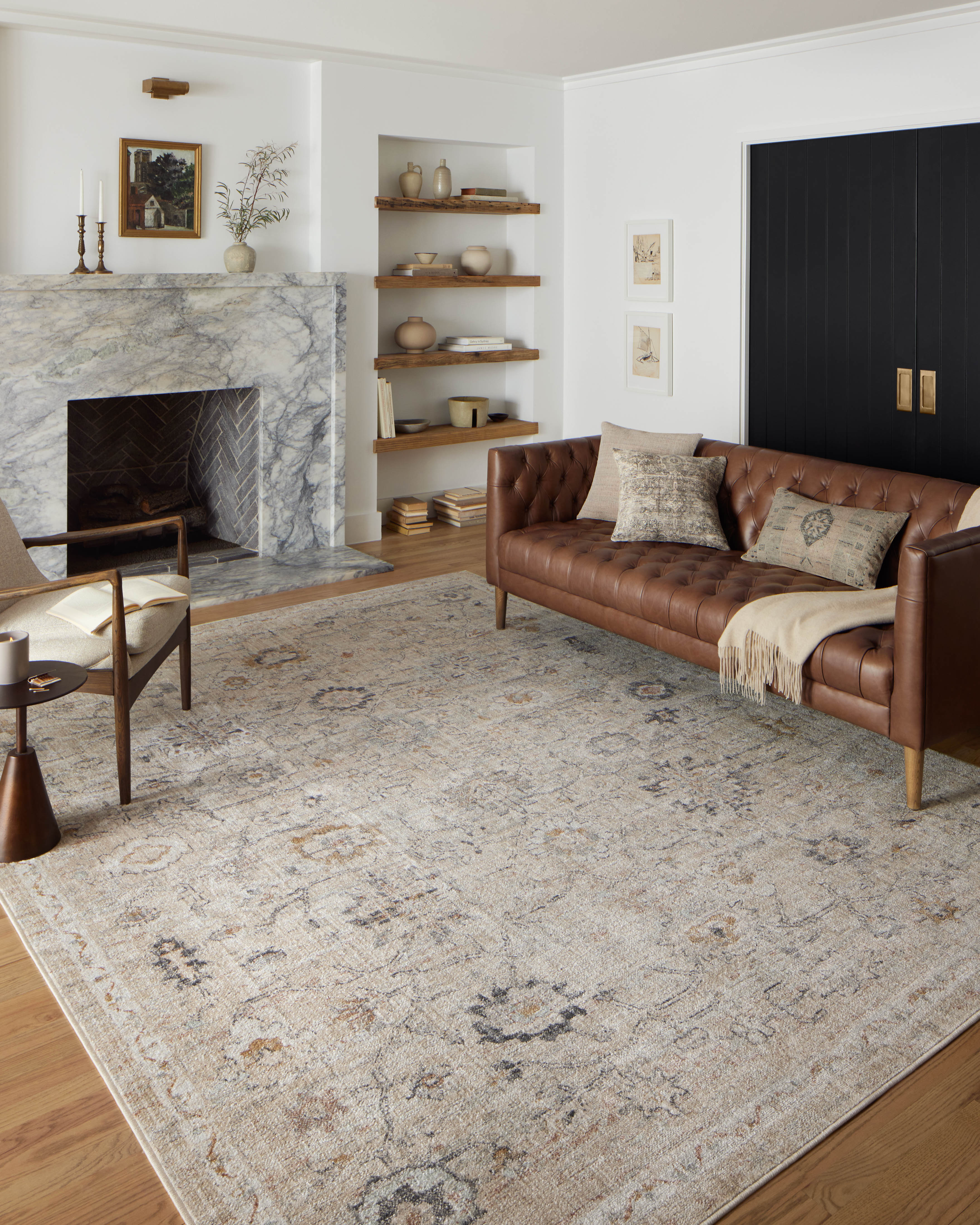 Loloi Monroe Natural / Multi Rug 0-RUGS-patterned Loloi