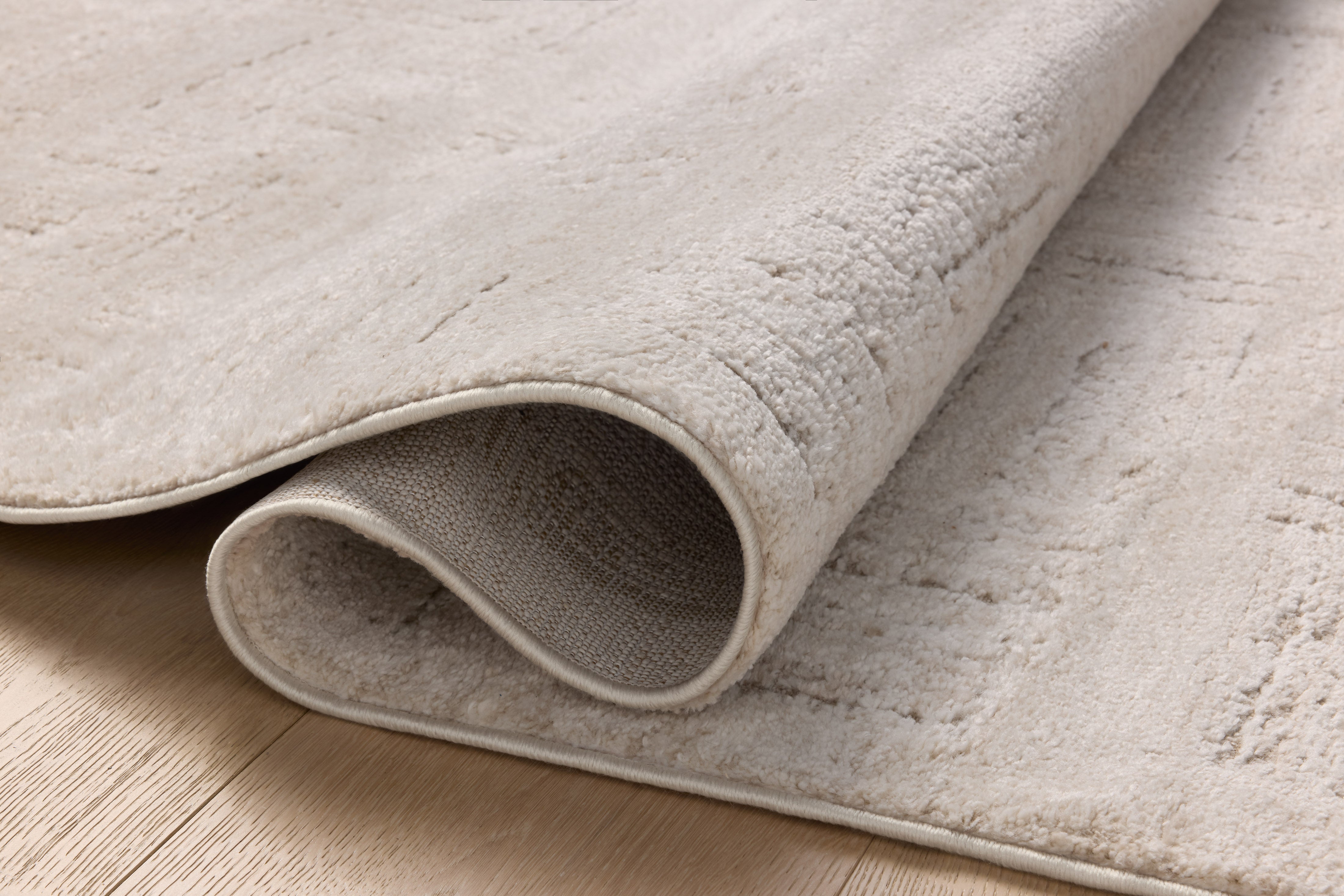 Amber Lewis x Loloi Monty Ivory / Taupe Rug RUGS - synthetic Loloi