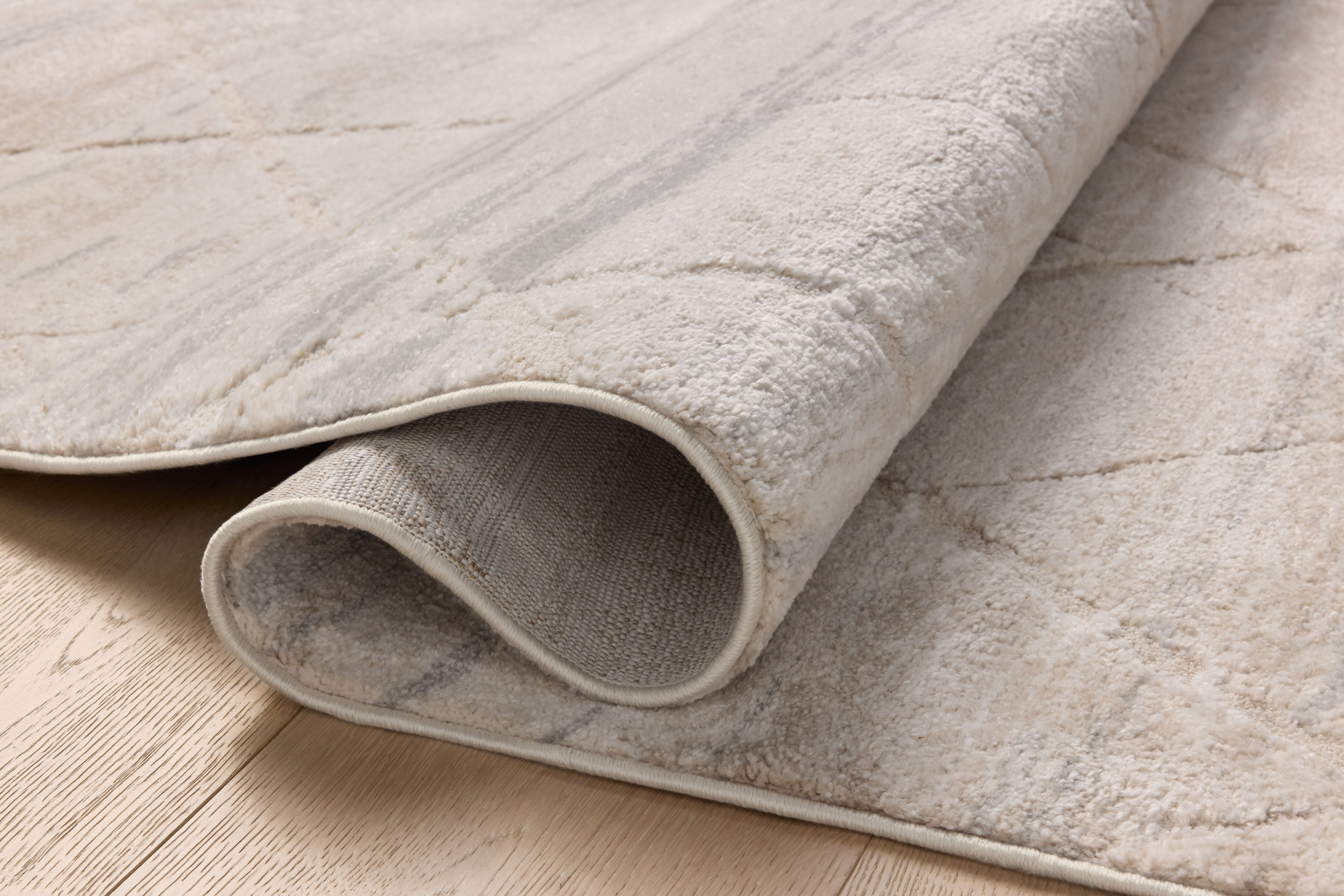 Amber Lewis x Loloi Monty Ivory / Natural Rug RUGS - synthetic Loloi