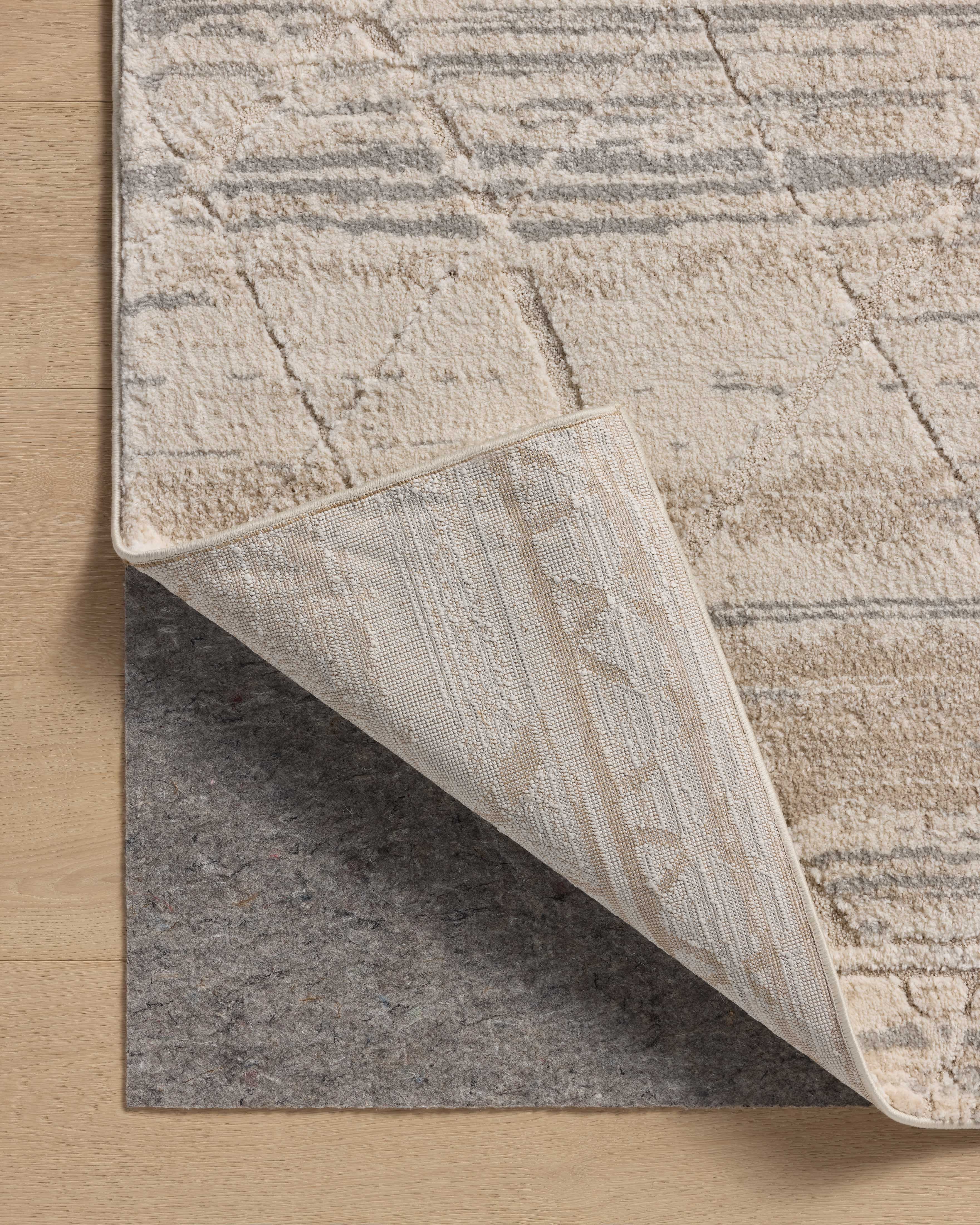 Amber Lewis x Loloi Monty Ivory / Natural Rug RUGS - synthetic Loloi