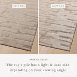 Amber Lewis x Loloi Monty Taupe / Beige Rug RUGS - synthetic Loloi